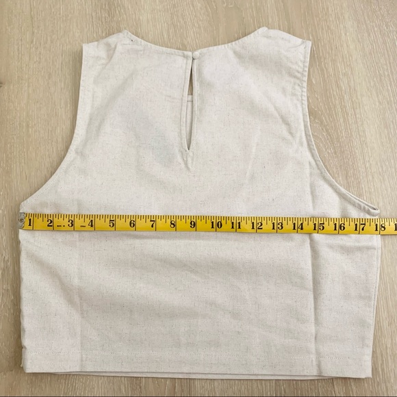 Lulus Straight to Style Beige Sleeveless Crop Top - Picture 9 of 16